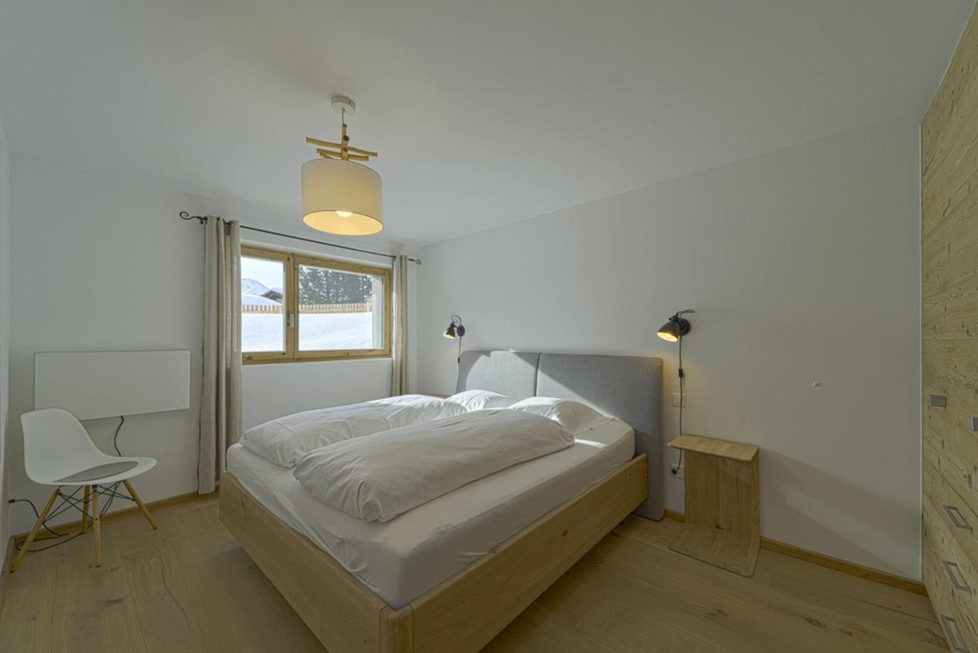 Ferienwohnung Chesa Muntanella - Samedan Exterior foto